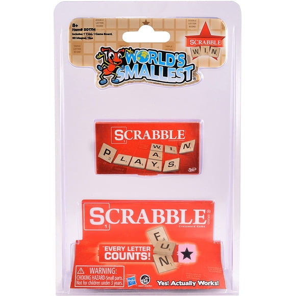 Scrabble mas pequeno del mundo World's Smallest
