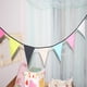 thumbnail image 5 of Banderines de , banderines colgantes, bandera triangular, , decoración para hogar, multicolor Yuyangstore Bunting Bandera, 5 of 6