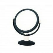 Soft Touch Round Mirrors 10X - Black