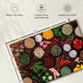 thumbnail image 6 of Elephant Stock Fresh Spices Wall Art - Horizontal Canvas Wall Art - Kitchen Wall Decor - Food And Drink Canvas - Red And Brown Decor - 48" x 32", 6 of 8