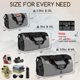 thumbnail image 2 of Waterproof Duffel Bag - Motorcycle Dry Bag Tail Bag with Large Storage Space, Waterproof Luggage Duffle Bags with Outer Mesh Zipper Pocket for Camping, Kayaking, Fishing & Traveling, 2 of 5