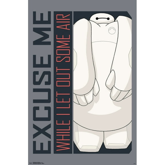 Disney Big Hero 6: The Series - Excuse Me Wall Poster, 22.375" x 34"