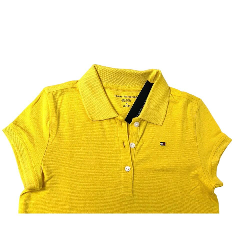 yellow tommy hilfiger polo