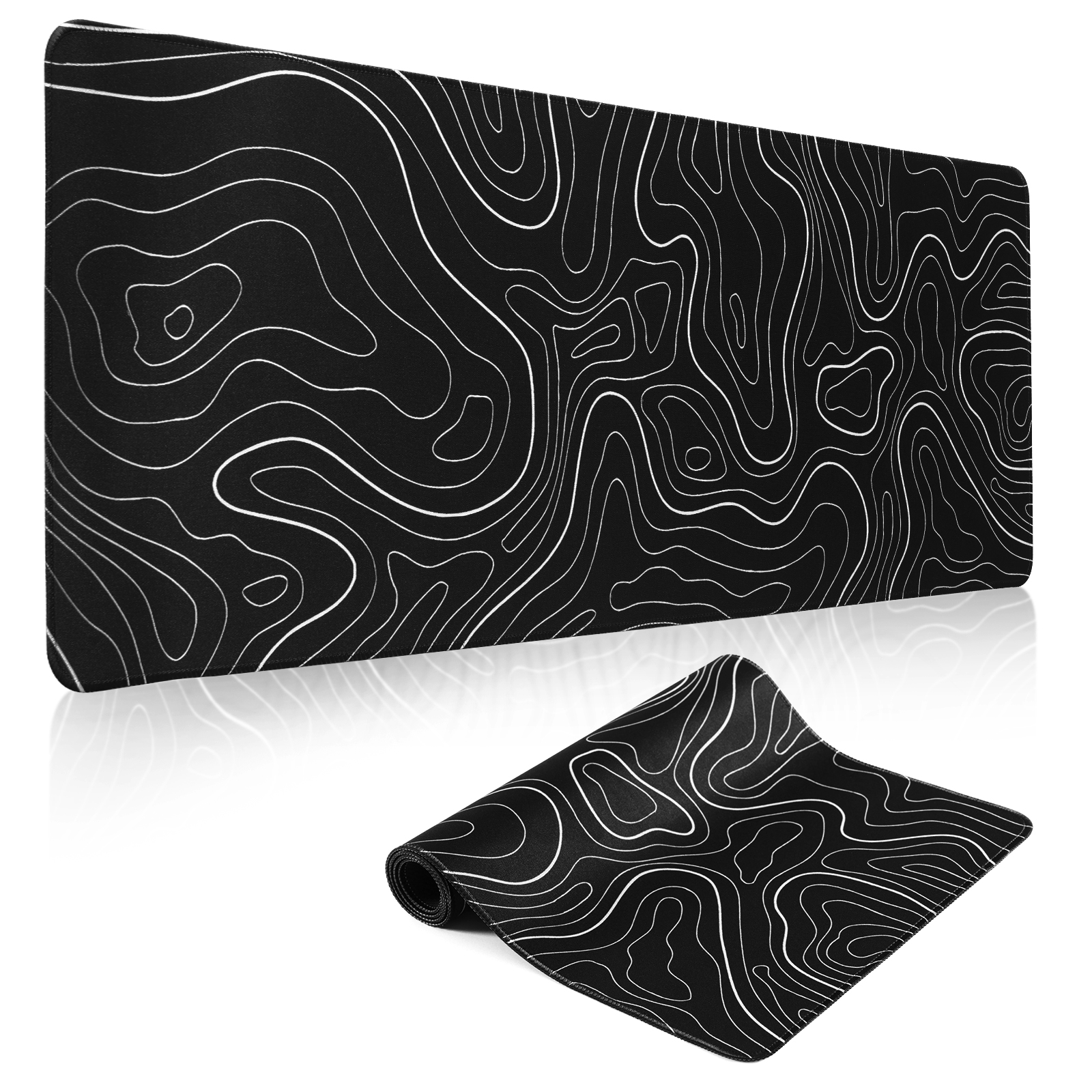Large Gaming Mouse Pad 31.5 x 11.8 Inch Black photo 1