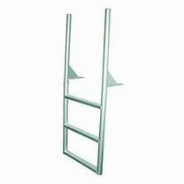 JIF MARINE EFLSN4 4-Step Dock Ladder Anodized Aluminum
