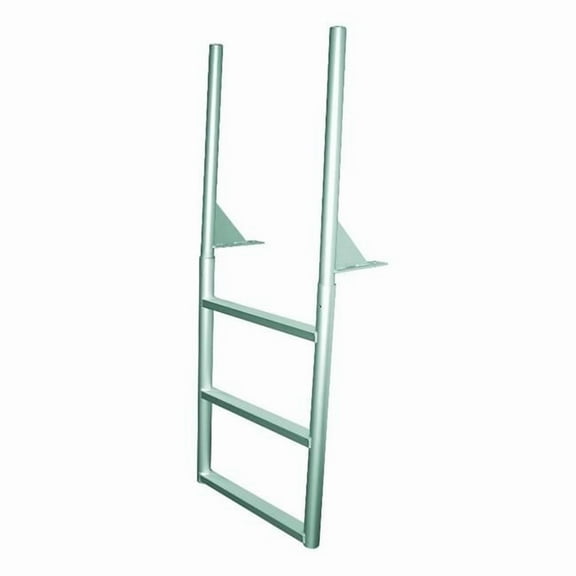 JIF MARINE EFLSN4 4-Step Dock Ladder Anodized Aluminum