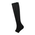 thumbnail image 2 of Medical Compression Socks Zipper Professional Leg Support Thickened Women's Socks, 2 of 5