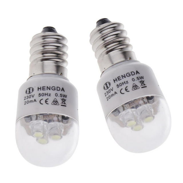 2 Bombillas LED para Máquina de Coser Principal de 0,5 W para Singer Juki perfecl Bombilla para máquina de coser