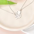 thumbnail image 3 of PinesC Mother Daughter Gifts Necklace for Women Mom Daughters Birthday Mothers Day Gift Necklaces for 2 PCS Matching Heart Pendant Mother Daughter Necklace Set for 2, 3 of 5