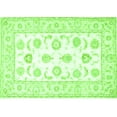 thumbnail image 1 of Ahgly Company Indoor Rectangle Oriental Green Traditional Area Rugs, 6' x 9', 1 of 1