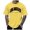 C149/Yellow778, variant on Rggeeun Mens Tshirts Leopard Letter Print Solid Color Short Sleeve Crew Neck Loose Fit Soft Breathable for Summer Office Wear Casual Shirts,Black,Xxs