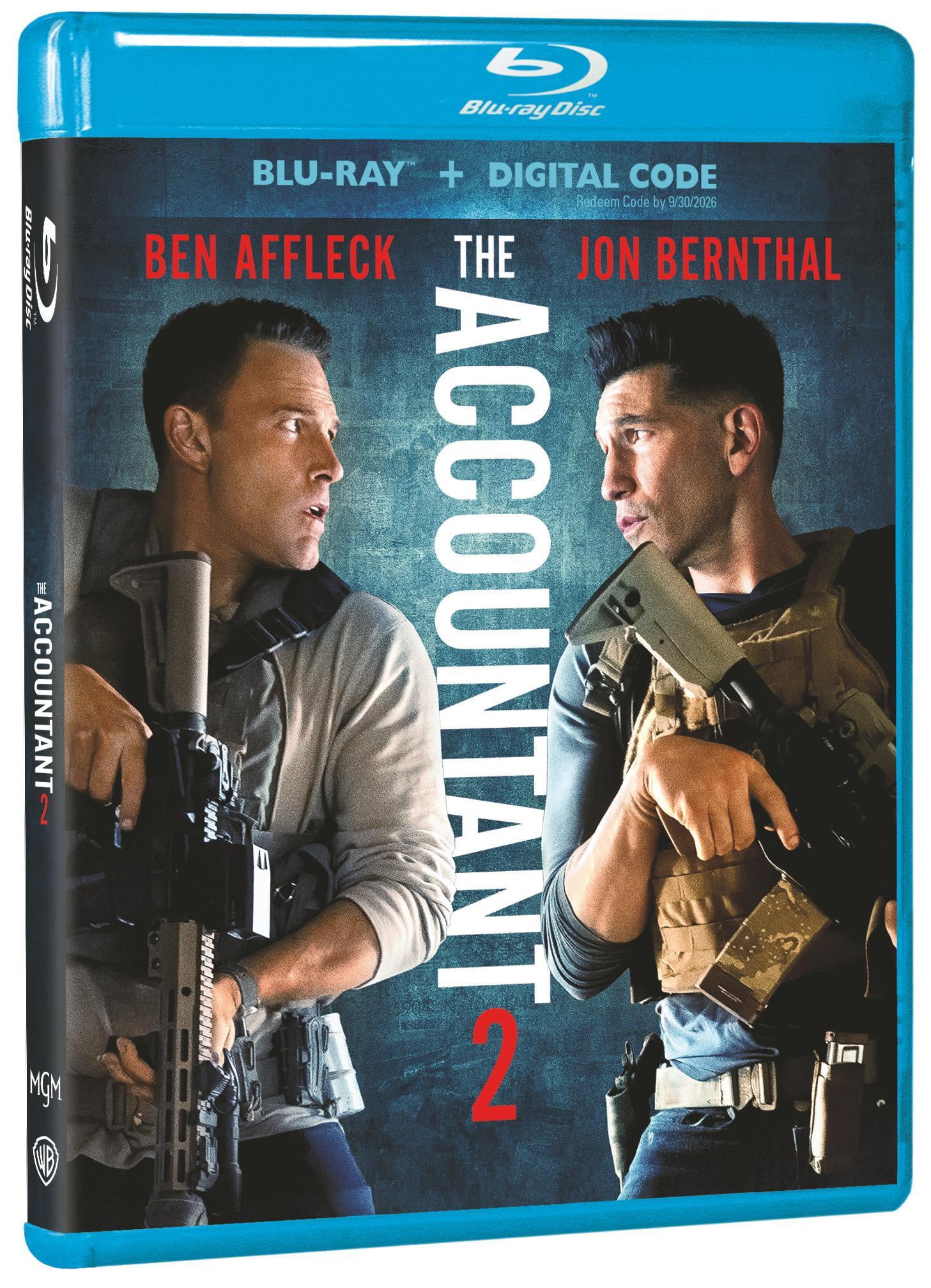 Anderson, The Accountant 2 Blu-ray + Digital Copy, Action Thriller 