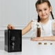 thumbnail image 5 of Caja fuerte metálica para niños con llave y combinación de 3 dígitos | Mini caja de ahorro con contraseña para niños y niñas | Ranura para monedas, cajón, gran capacidad | 18x12x10 cm | Banco seguro, 5 of 8