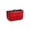 Red, variant on Leodye 1PCS Double Zipper Travel Organizer Bag, Large Capacity Lightweight Liner Pouch, Portable Storage Bag for Outdoor Trip Sundries -10.63x6.3x3.54in