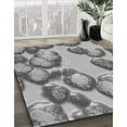 thumbnail image 3 of Ahgly Company Machine Washable Indoor Square Transitional Silver Gray Area Rugs, 7' Square, 3 of 7