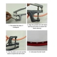 thumbnail image 4 of Plier Badminton Racket Trumpet Plier Portable Grommet Eyelet Plier Clamp Tool with Screwdriver for Installation Grommets, 4 of 7