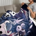 thumbnail image 3 of Hollow Knight anti-pilling, suave, ligera, esponjosa y acogedora de lujo para hogar y cocina – Perfecta para niños y adultos,110X70cm, 3 of 6
