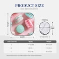 thumbnail image 3 of Gukieu Pastel Macarons Delight Print Car Windshield Sun Visor, Foldable Anti-UV Car Sun Visor Suitable for Vans, Trucks Car Accessories-Medium, 3 of 6