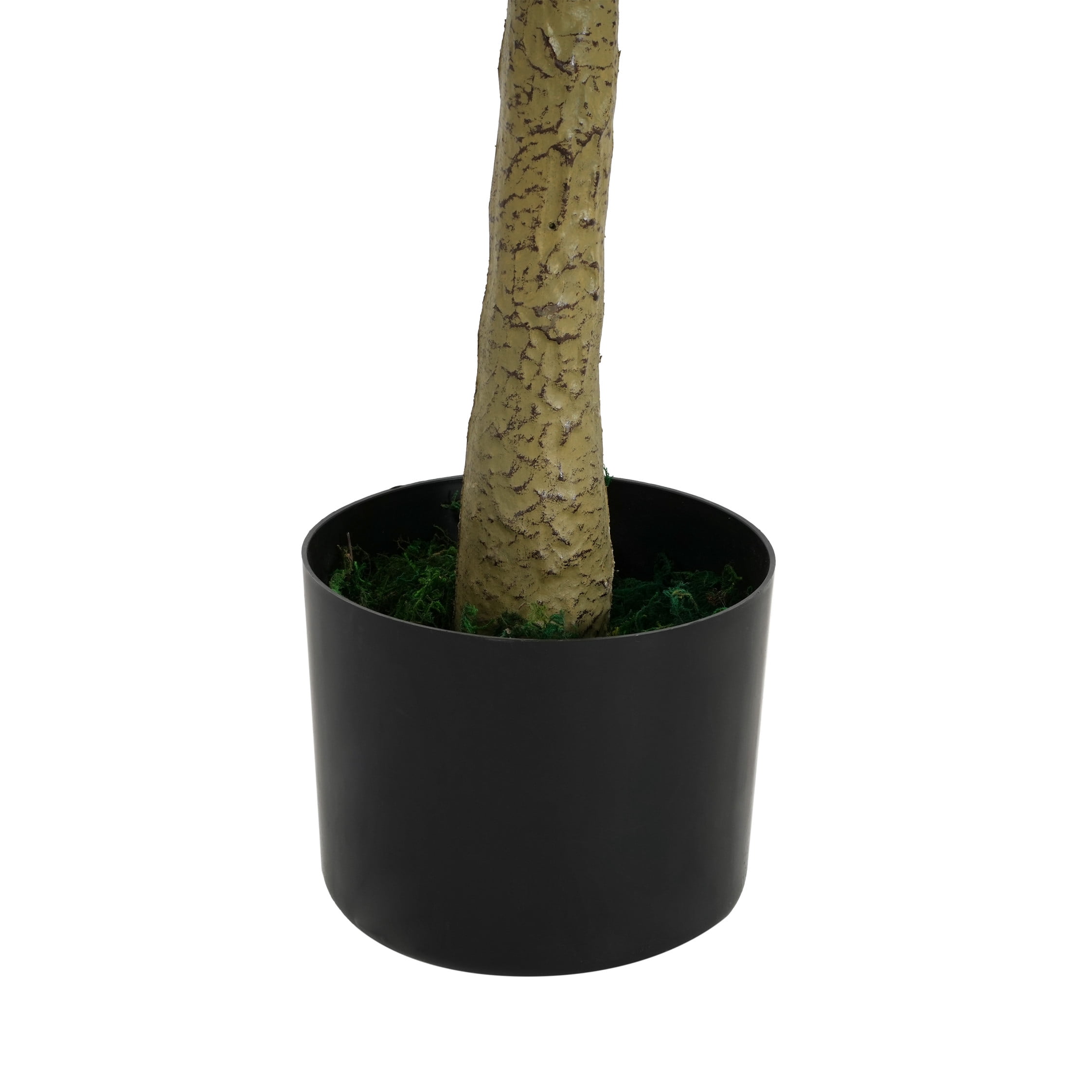 Christopher Knight Home 76" Enkianthus Tree in Black Plastic Pot, Pre-Potted Faux Greenery Tree for Home Decor