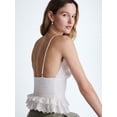 thumbnail image 6 of Scoop Women’s Smocked Eyelet Tank Top, Sizes XS-XXL, 6 of 7