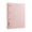 Pink, variant on Tuscom A4 Plastic Ring Binder Folder 4-Hole D-Ring Document Organizer with 11 Inner Page Bags and Elastic Closure for Office Supplies Home File Storage Blue Green Pink Purple