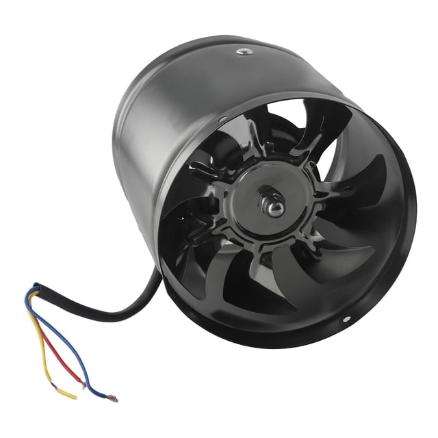 Large Fan Ventilation Fan HVAC Fans 150 Mm Extractor Fan Smoke Extractor Duct Fan 600 M³/h Inline Pipe Fan Quiet ,Fast Wind Speed