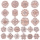 thumbnail image 1 of Broches de perlas Hugo Pin de broche de perlas 24 piezas aleación floral, 1 of 7