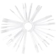 thumbnail image 2 of KAKOWELY 100pcs Nail Display Tips Nail Art Practice Nail Tips Display Pointed Tip For Nail Color Display,4.65X"X0.43"X0.16", 2 of 5
