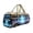 O, variant on Retro Bus Print Quilted Canvas Handbags for Women, Large Capacity 3D Travel Bag, Heavy Duty Oversized Shoulder Bag for Travel, Yoga, Weekend Getaway