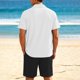 thumbnail image 4 of Camisas de Manga Larga para Hombre Casual Elegante Botón de Verano Cardigans con Bolsillos, Camisas de Manga Larga para Hombre Casual para Uso Diario Al Aire Libre, 4 of 9