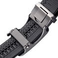 thumbnail image 5 of Men's Black Leather Ratchet Belt - Precisely Adjustable to 43", 5 of 5