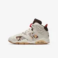 thumbnail image 1 of Ni - ke (GS) Air Jordan 6 Retro Q54 'Quai 54 Sail' (2020) CZ6506-100 Sneakers Kids Youth, 1 of 5