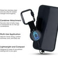 thumbnail image 4 of FurNest LQQDREX Anti-Theft Phone Tether, Extendable Key Chain Lanyard Holder, Phone Strap with Retractable Steel Line, Universal Locking Carabiner Phone Crossbody Strap for Travel Esse, 4 of 9