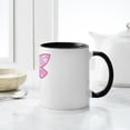 thumbnail image 6 of CafePress - Breast Cancer Dragonfly Mug - 11 oz Ceramic Mug - Novelty Coffee Tea Cup, 6 of 6