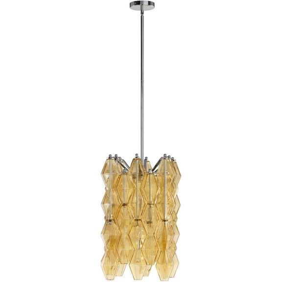 Cyan Design - Boho - Four Light Small Pendant - 13 Inches Wide By 23.25 Inches High