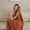 Orange, variant on Soft Knitted Throw Blanket - 50x60 Inch Cozy & Lightweight All-Season Blanket, Wrinkle-Resistant Polyester for Couch, Bed, Sofa, Reading Nook (Pink)
