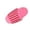 Slippers # Hot Pink, variant on House Slippers for Women Open Toe Fuzzy Striped Wide Band Slip On Scuff Plush Bedroom Slides Winter Indoor Lounge Footwear