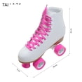 thumbnail image 3 of Patines 4 Ruedas Blancos Unisex Little monkey Quads Profesionales, 3 of 4