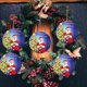 thumbnail image 3 of Adornos navideños Tarjeta colgante de madera de Navidad Decoración de árbol de Navidad de madera de doble cara Wmkox8yii gf9142, 3 of 8