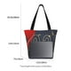 thumbnail image 3 of Fotbe 2025 New Year 2 Bolsa de Playa con Estampado, Bolsa de Hombro, Bolsa de Mano Espaciosa, Bolsa de Viaje Ligera, Bolsa de Compras Versátil, 3 of 6