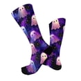 thumbnail image 6 of IYYVV Halloween Crew Socks For Men Women Casual Dressy Spooky Ghost Novelty Crazy Socks Fit Casual Sport Formal Crew Socks Gifts One Size, 6 of 6