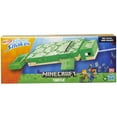 thumbnail image 2 of Nerf Super Soaker Minecraft Turtle Water Blaster, Outdoor Water Toys, Ages 6+, 2 of 8