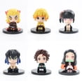 thumbnail image 1 of Set 6 Figuras Demon Slayer Q Versión, 1 of 4