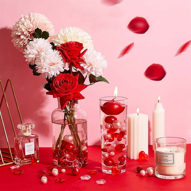 Teissuly Valentine's Day Vase Filled With Vase Filled With Beads Decoration Set Teissuly WER202312025501