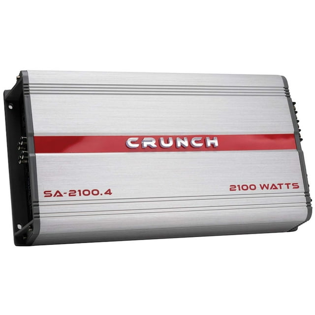 Crunch Sa-2100.4 Smash Series 2 Amplificador Clase Ab De 100 Vatios Y 4 Canales