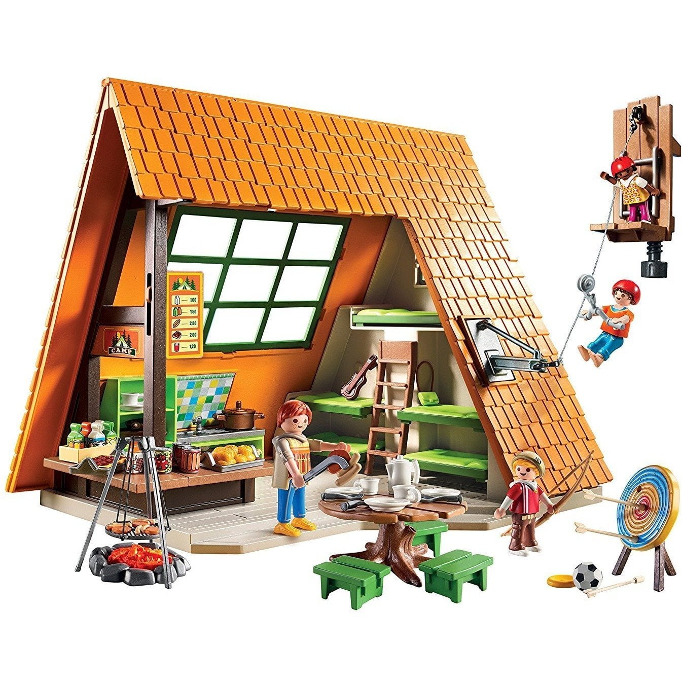 Campamento de playmobil on sale