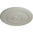 thumbnail image 3 of Ekena Millwork 26 1/4"OD x 1 1/2"P Pearl Ceiling Medallion (Fits Canopies up to 1 7/8"), Hand-Painted Pot of Cream, 3 of 5