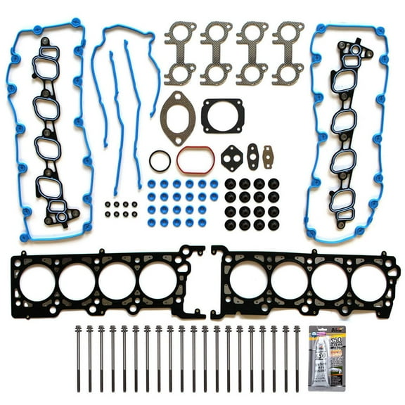ECCPP Engine Replacement Head Gasket Bolts Sets Compatible with 1999 2000 for Ford Mustang 2-Door 4.6L GT Coupe