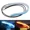Ice BlueYellow-2pcs, variant on 2pc30/45/60cm Car DRL Flexible Waterproof Headlight LED Strip Universal Auto Headlights RGB Turn Signal Yellow Brake Flow Lights
