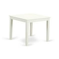 thumbnail image 3 of East West Furniture Dining Room Set Linen White, OXFR3-LWH-18, 3 of 4